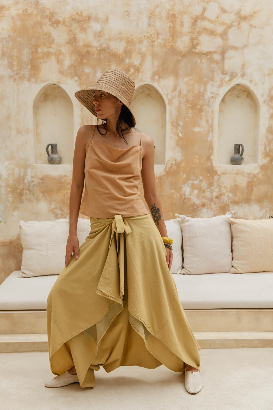 Daya Drapey Top &amp; Unisex Astungkara Pants Sarong